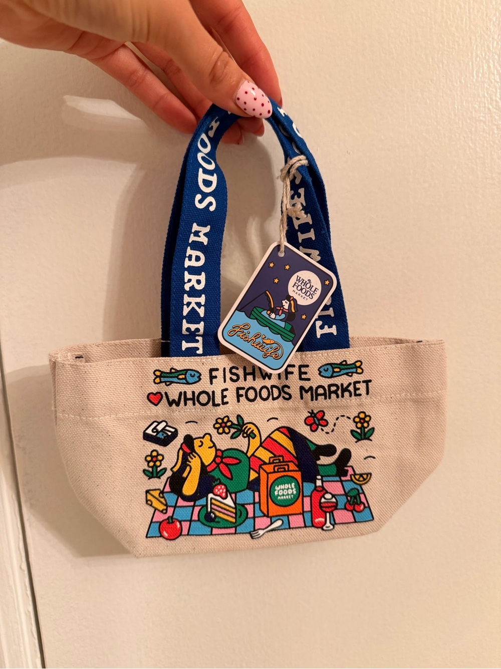 Whole Foods Market Fishwife limited edition micro bag